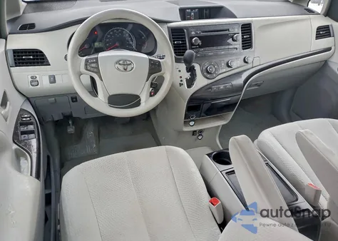 2012 Toyota Sienna Le from USA, damaged, VIN 5TDKK3DC2CS215678